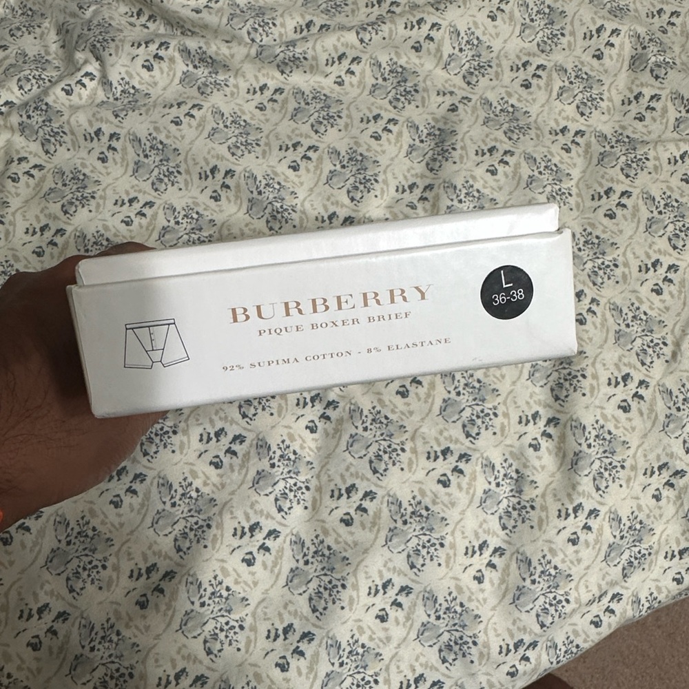Burberry Black Boxer Briefs with Logo - Picture 3 of 3